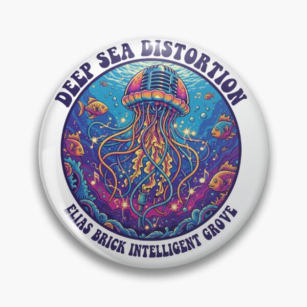 Item preview, Deep Sea Distortion - Electric Jellyfish by Elias Brick Intelligent Groove designed and sold by ELIAS BRICK INTELLIGENT GROOVE.