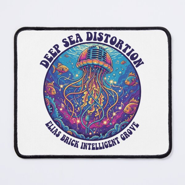 Item preview, Deep Sea Distortion - Electric Jellyfish by Elias Brick Intelligent Groove designed and sold by ELIAS BRICK INTELLIGENT GROOVE.