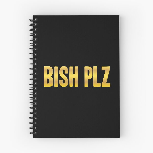 Item preview, Bish Plz, Gold Bold Memes designed and sold by Memes N Lore .
