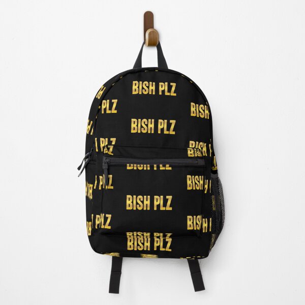Item preview, Bish Plz, Gold Bold Memes designed and sold by Memes N Lore .