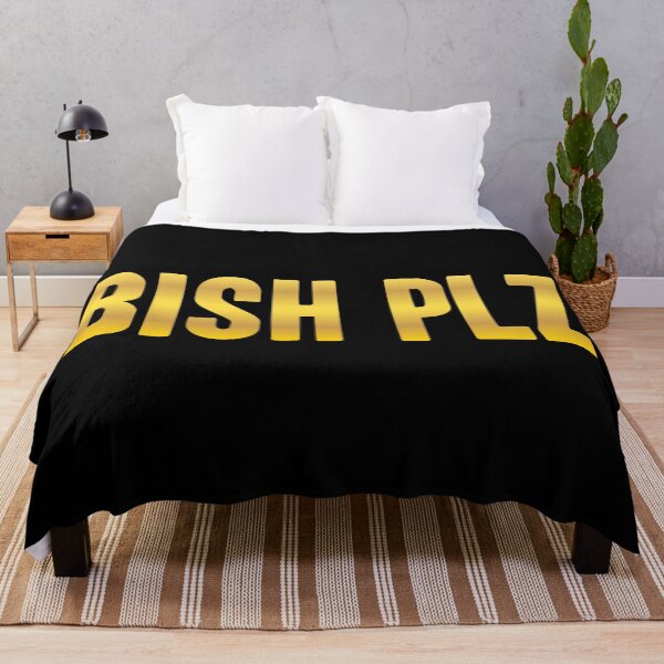 Item preview, Bish Plz, Gold Bold Memes designed and sold by Memes N Lore .