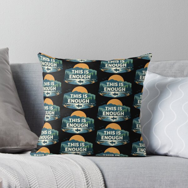 Item preview, This Is Enough Calm Motivation Design designed and sold by TeeTimeTreasure.