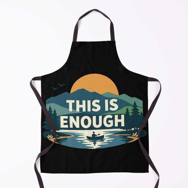Item preview, This Is Enough Calm Motivation Design designed and sold by TeeTimeTreasure.