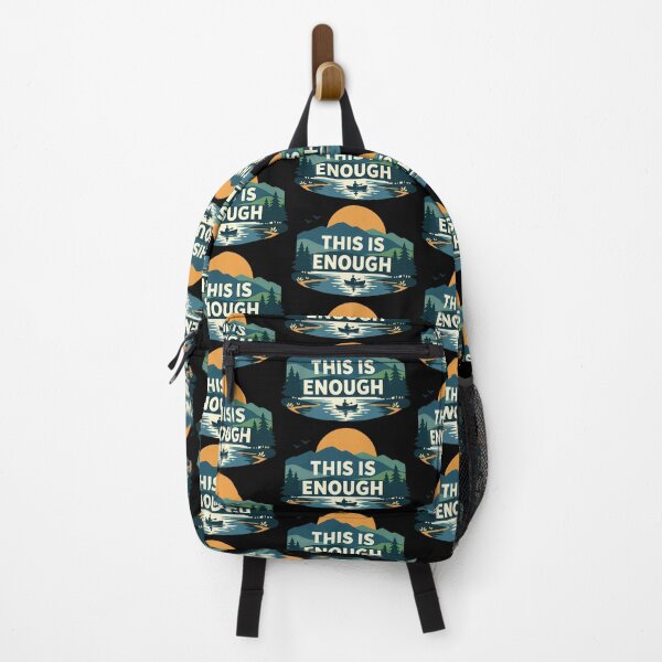 Item preview, This Is Enough Calm Motivation Design designed and sold by TeeTimeTreasure.