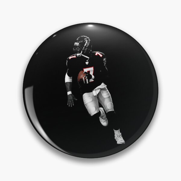 Item preview, Michael Vick Atlanta Falcons #7 Monochrome Speed Art designed and sold by TheArtOfCar.