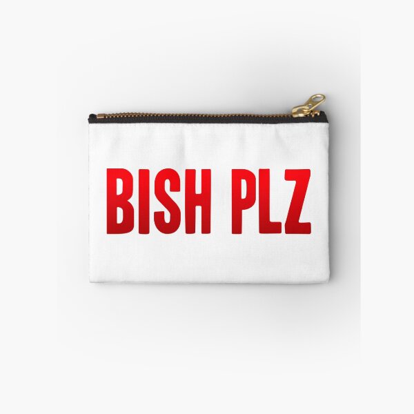 Item preview, Bish Plz, Red Bold Memes designed and sold by Memes N Lore .