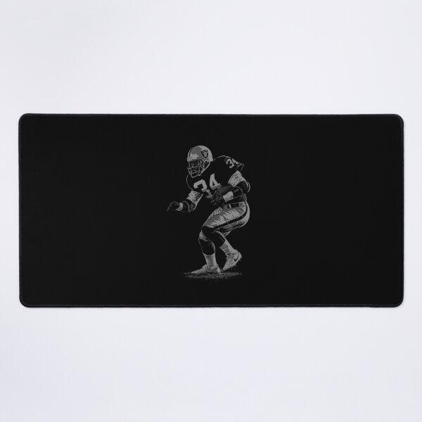 Item preview, Bo Jackson Raiders #34 Monochrome Football Art designed and sold by TheArtOfCar.