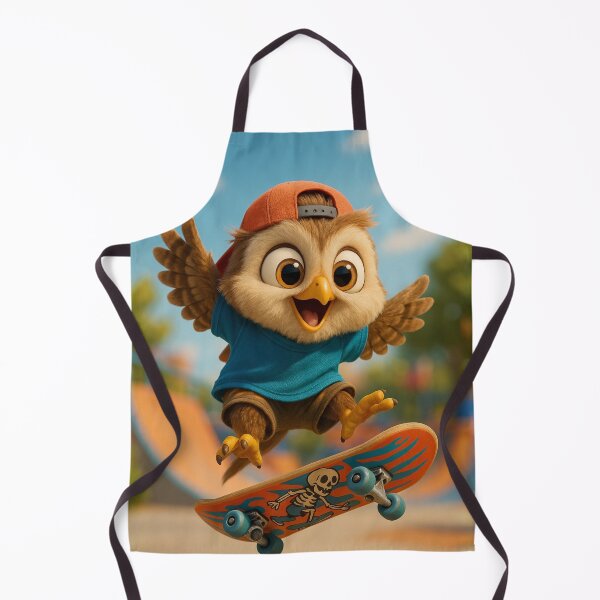 Item preview, Skater Owl 1 designed and sold by Sillytoe.