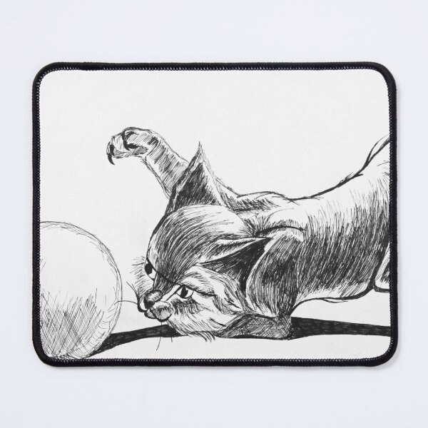 Item preview, Kitten playing ball designed and sold by Matt Starr Fine Art .