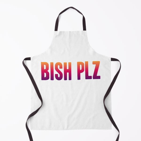 Item preview, Bish Plz, Sunset Gradient Bold Memes designed and sold by Memes N Lore .