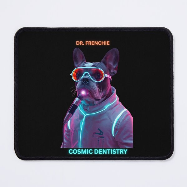 Item preview, French Bulldog Dentist Fixing Galaxy Smiles In Space designed and sold by Canine Cosmos.