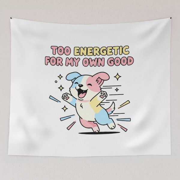 Item preview, Too Energetic for My Own Good - Puppy designed and sold by artaipix.