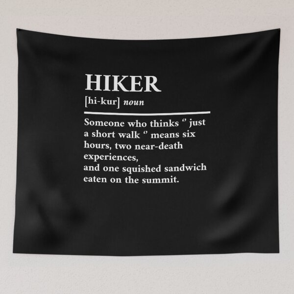 Item preview, Hiker Definition designed and sold by krystalRomanart.