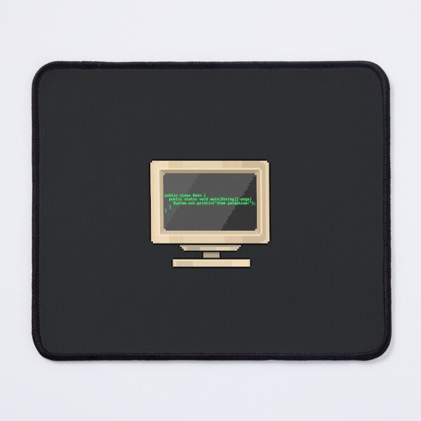 Item preview, "free palestine!" print line in java script on a computer designed and sold by namiimami.