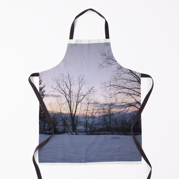 Item preview, Blue Hour Over a Winter Hollow designed and sold by NoRagetsArt.