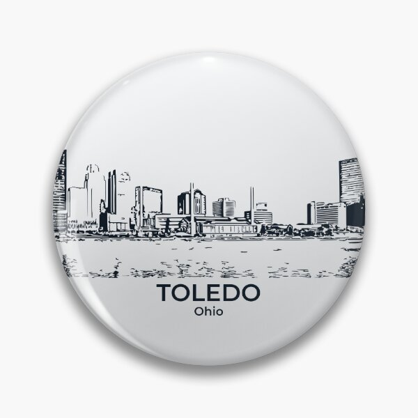 Artikelvorschau, Toledo - Ohio entworfen und verkauft von Lakeric Cityscapes.