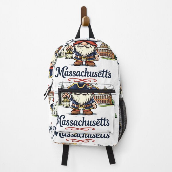 Item preview, Massachusetts Colonial Gnome Lantern Illustration designed and sold by Moriarty's Digital Visions.