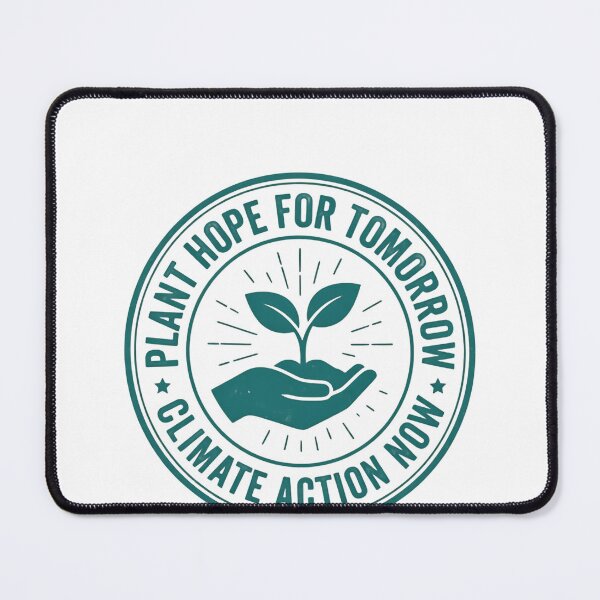 Item preview, Save The Planet Plant Hope For Tomorrow And Support Climate Action Now designed and sold by SkeletonsDanger.