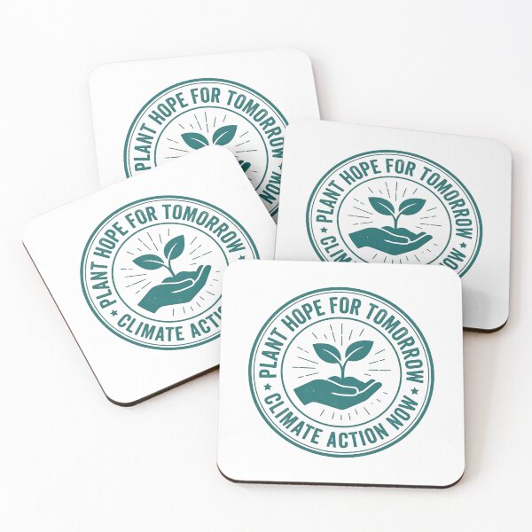 Item preview, Save The Planet Plant Hope For Tomorrow And Support Climate Action Now designed and sold by SkeletonsDanger.