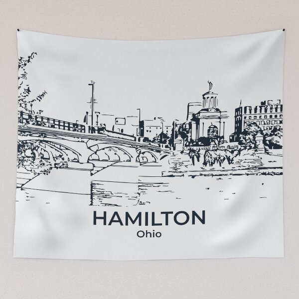 Item preview, Hamilton - Ohio designed and sold by Lakeric Cityscapes.