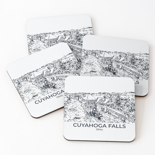 Item preview, Cuyahoga Falls - Ohio designed and sold by Lakeric Cityscapes.