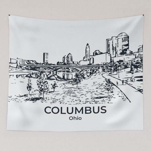 Item preview, Columbus - Ohio designed and sold by Lakeric Cityscapes.