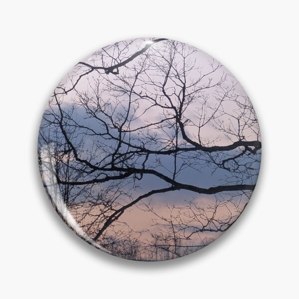 Item preview, Winter Twilight Through Bare Branches designed and sold by NoRagetsArt.