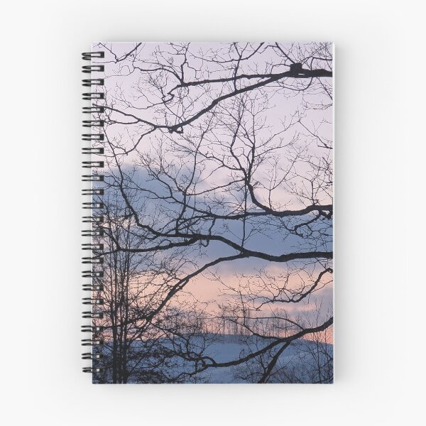 Item preview, Winter Twilight Through Bare Branches designed and sold by NoRagetsArt.