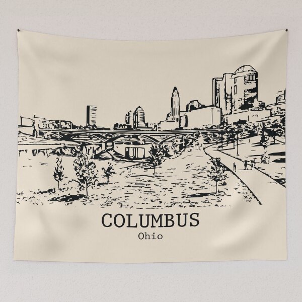 Item preview, Columbus - Ohio designed and sold by Lakeric Cityscapes.