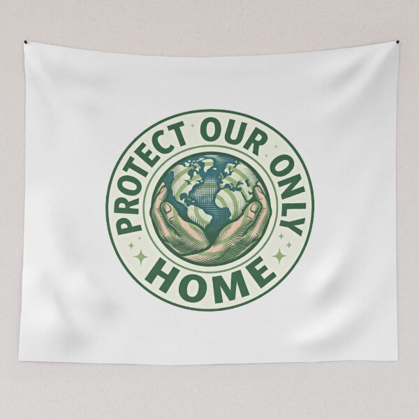 Item preview, Save The Planet Protect Our Only Home For Present And Future Life designed and sold by SkeletonsDanger.