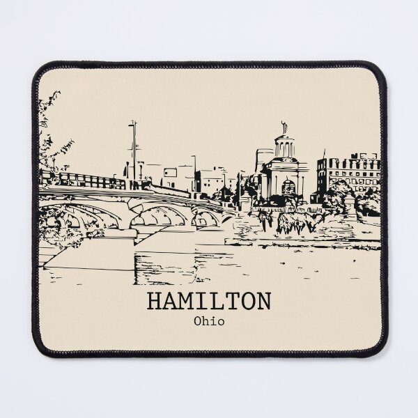 Item preview, Hamilton - Ohio designed and sold by Lakeric Cityscapes.