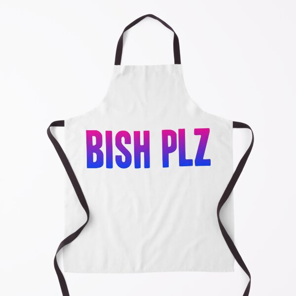 Item preview, Bish Plz, Pink and Blue Bold Memes designed and sold by Memes N Lore .