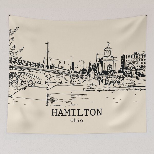 Item preview, Hamilton - Ohio designed and sold by Lakeric Cityscapes.