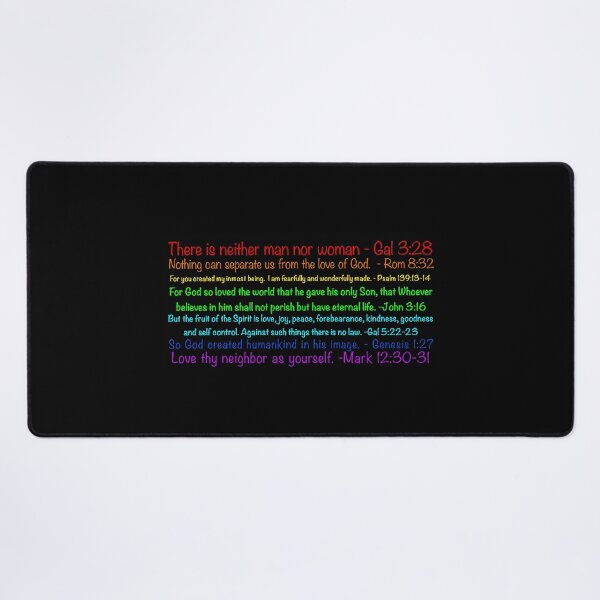 Item preview, Bible verses - love for lgbtq designed and sold by Fun Art by J & G.