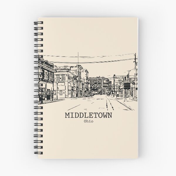 Item preview, Middletown - Ohio designed and sold by Lakeric Cityscapes.