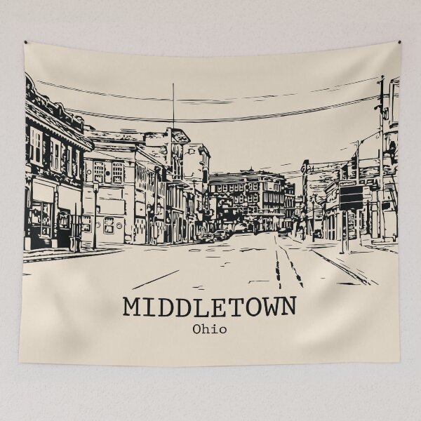 Item preview, Middletown - Ohio designed and sold by Lakeric Cityscapes.