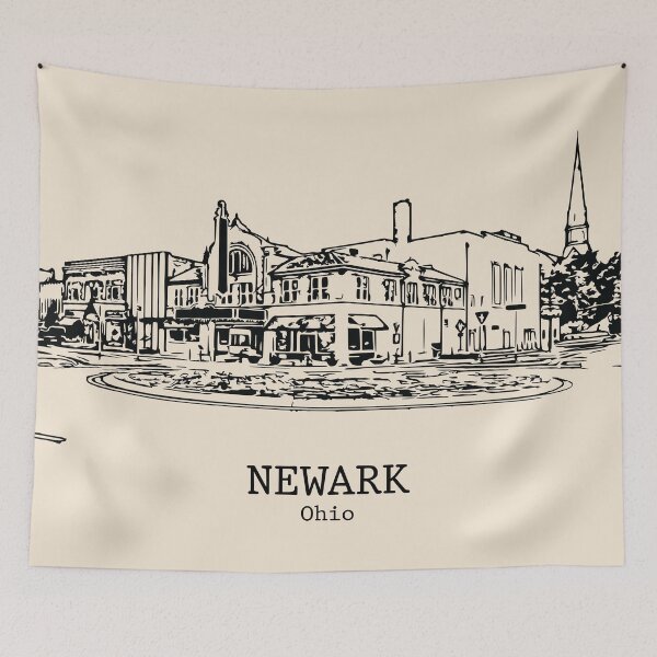 Item preview, Newark - Ohio designed and sold by Lakeric Cityscapes.
