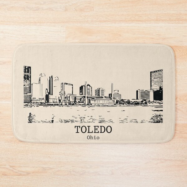 Artikelvorschau, Toledo - Ohio entworfen und verkauft von Lakeric Cityscapes.