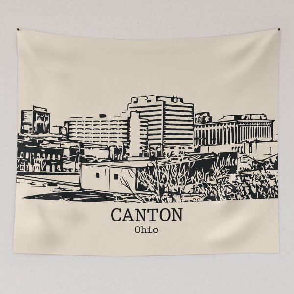 Item preview, Canton - Ohio designed and sold by Lakeric Cityscapes.