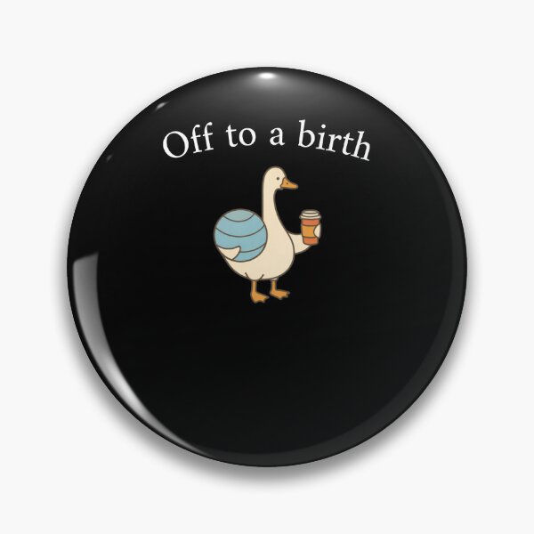 Item preview, Off To A Birth Goose designed and sold by krystalRomanart.