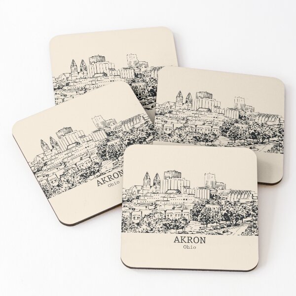 Item preview, Akron - Ohio designed and sold by Lakeric Cityscapes.