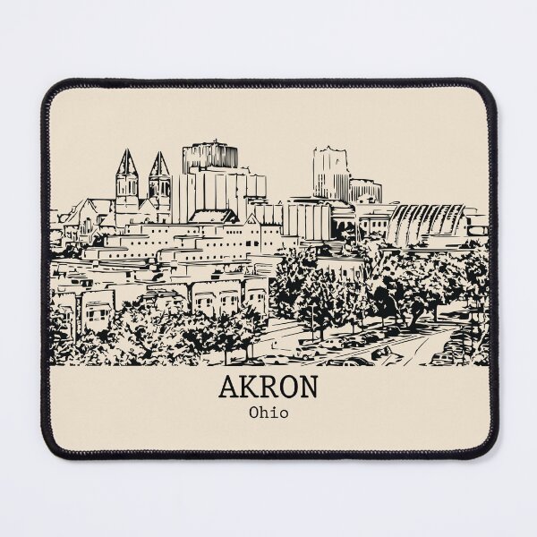 Item preview, Akron - Ohio designed and sold by Lakeric Cityscapes.