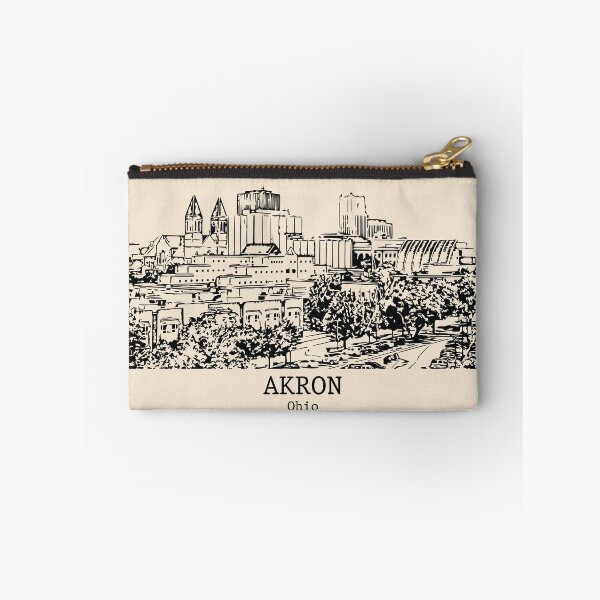 Artikelvorschau, Akron - Ohio entworfen und verkauft von Lakeric Cityscapes.