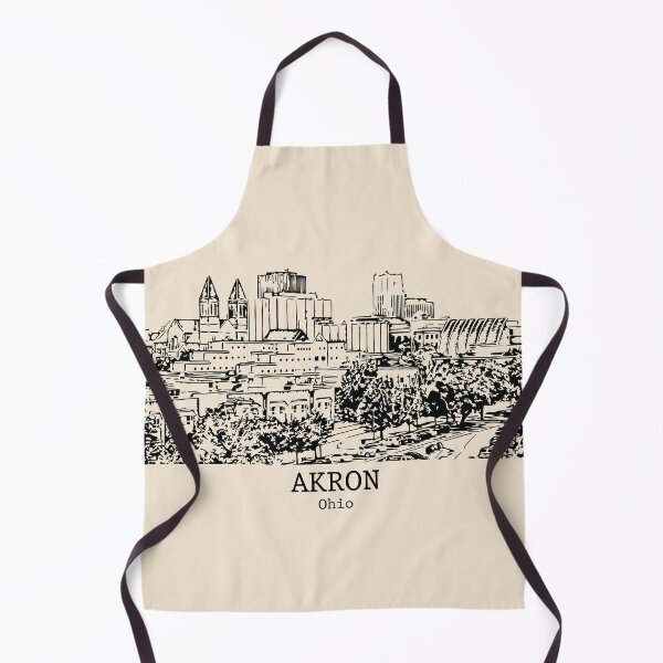 Artikelvorschau, Akron - Ohio entworfen und verkauft von Lakeric Cityscapes.