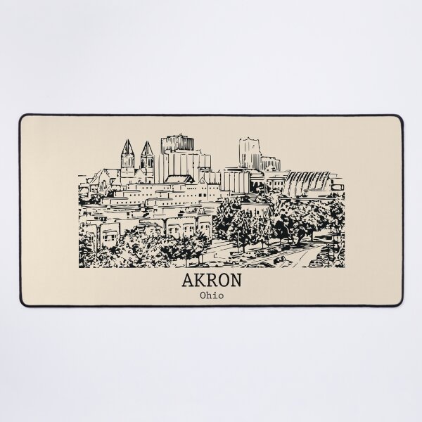 Item preview, Akron - Ohio designed and sold by Lakeric Cityscapes.