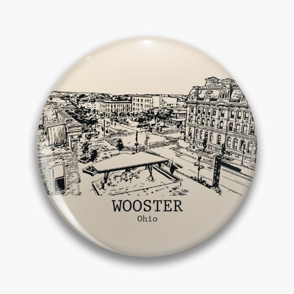 Item preview, Wooster - Ohio designed and sold by Lakeric Cityscapes.