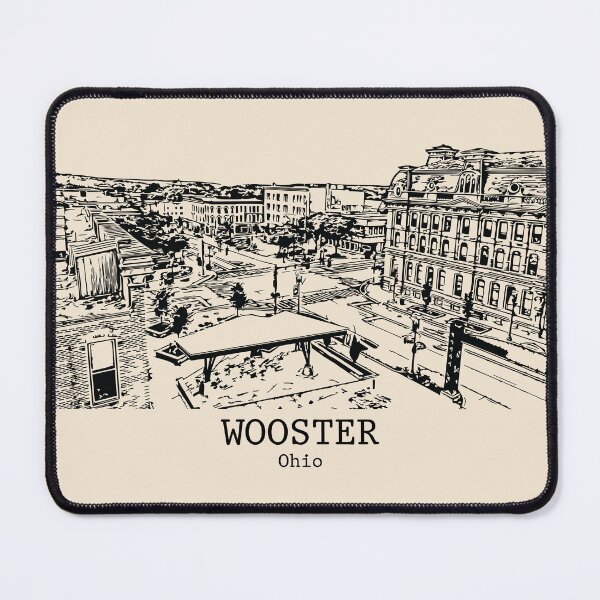 Item preview, Wooster - Ohio designed and sold by Lakeric Cityscapes.