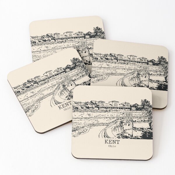 Artikelvorschau, Kent - Ohio entworfen und verkauft von Lakeric Cityscapes.