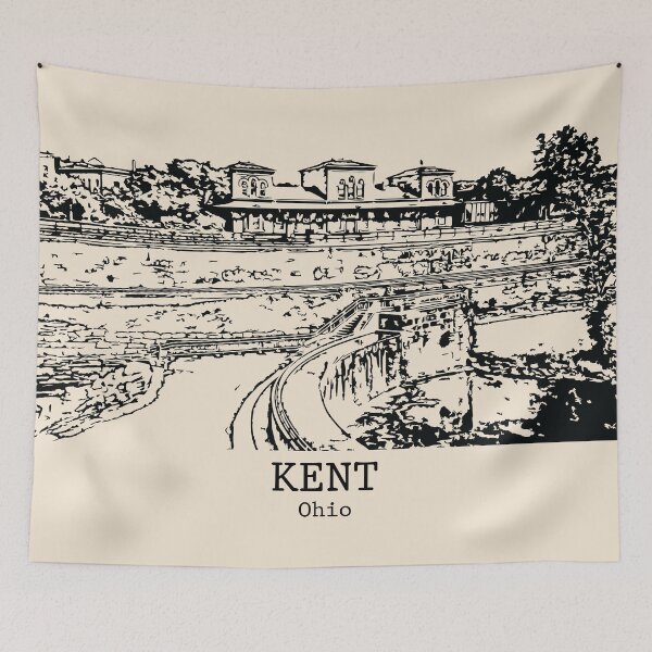 Item preview, Kent - Ohio designed and sold by Lakeric Cityscapes.