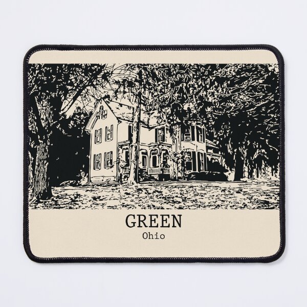 Item preview, Green - Ohio designed and sold by Lakeric Cityscapes.